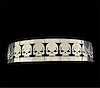750001 Air Cleaner Grill, Blingz Beauty Bandz, 14 in. Diameter, 3 in. Tall, Skulls - image 1