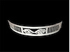 750006 Air Cleaner Grill, Blingz Beauty Bandz, 14 in. Diameter, 3 in. Tall, Checkered Flags - image 1