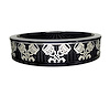 750017 Air Filter Assembly, Blingz Beauty Bandz, Skullz And Rods Grill Insert, 14 in. x 3 in. Black Filter, Black Chrome Lip - image 1