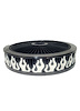 750018 Air Filter Assembly, Blingz Beauty Bandz, Flames Grill Insert, 14 in. x 3 in. Black Filter Element, Black Chrome Lip - image 1