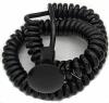 800100B Push Button, Large, Momentarily Armed, Plastic Black Button Face, 30mm Dia. - image 1