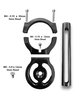 800175B Race Belt Residual Slack Harness Collars, 1.75 in. Diameter, Set, Black - image 3