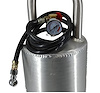 900102 Air Tank, Portable, 3 Gallons, Aluminum, Natural, Hose, Pressure Gauge - image 1