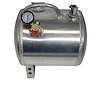 900104 Engine Pre-Luber, Oiler Tank, Aluminum, 2.5 Gallons, Nylon Braided Hose, Swivel Fittings, Chrome Gauge, Kit - image 1