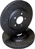 Front & Rear Brake Rotor Kit 2005-10 Mustang GT - image 1