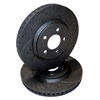 Rear Brake Rotor Kit 2005-10 Mustang GT - image 1