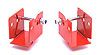 Control Arm Relocation Brackets Rear Lower - image 1