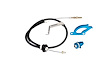 Clutch Quadrant Kit Adjustable. W/Billet Quad. Fixed Cable & Firewall Adjuster - image 1