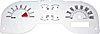 2005-07 Mustang GT Gauge Face White - image 1