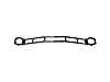 Front Strut Tower Brace Dual Bar 2005-07 Mustang - image 1