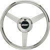 Banjo Style Steering Wheel Stainless Steel Grip - image 1