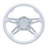 1099 F-9 Sport Marine Steering Wheel, Diameter: 13 in. [White] - image 1