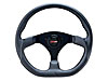 Fibertech Series Steering Wheels Textured Fibertech Grip - Black - image 1