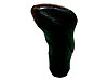 Black Leather, Black Perforated Leather, Burlwood Insert - image 1
