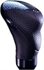 Black Leather, Black Perforated Leather, Carbon Fiber Insert - image 1