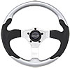 F/X 3 Steering Wheel Silver and Black - image 1