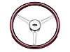 Sprint 3 Heritage Collection Steering Wheel Mahogany Wood Grip - image 1