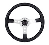 Formula GT 15" Steering Wheel Silver spokes, 3" dish - image 1