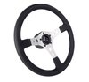 Formula GT 15" Steering Wheel Silver spokes, 3" dish - image 2