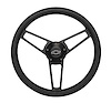 1906 Billet Series Leather Steering Wheel Kit for 1968-1994 Select Chevrolet Cars Trucks & SUVs [Black]