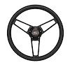 1908 Billet Series Leather Steering Wheel Kit for 1965-1977  Select Ford Trucks Vans & SUVs [Black]