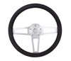 1912-1 Billet T-Series Steering Wheel Kit for 1969-1991 Select Ford Cars Trucks & SUVs [Polished] - image 2