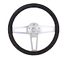 1912 Billet T-Series Steering Wheel Kit for 1969-1991 Select Ford Cars Trucks & SUVs [Polished]