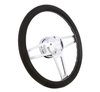 1914 Billet T-Series Steering Wheel Kit for 1974-1995 Select Jeep Models [Polished] - image 2