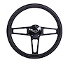 1916 Billet T-Series Steering Wheel Kit for 1968-1994 Select Chevrolet Cars Trucks & SUVs [Black]