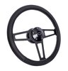 1916 Billet T-Series Steering Wheel Kit for 1968-1994 Select Chevrolet Cars Trucks & SUVs [Black] - image 2