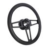 1917 Billet T-Series Steering Wheel Kit for 1969-1991 Select Ford Cars Trucks & SUVs [Black] - image 2