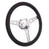 Billet Classic Series Steering Wheel and Installation Kit [Black] - image 2