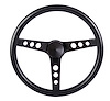 Black Foam Grip Steering Wheel 11-1/2" Diameter - image 1
