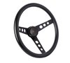 Black Foam Grip Steering Wheel 11-1/2" Diameter - image 2