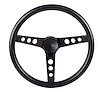 Black Foam Grip Steering Wheel 13-3/4" Diameter - image 1