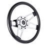Challenger Steering Wheels Chrome 4-Spoke Design - image 2