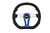 D-Series Steering Wheel Clear Anodized with Black Grip - image 1