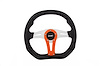 D-Series Steering Wheel Clear Anodized with Black Grip - image 1