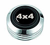 Horn Button 4x4 Logo Billet Aluminum - image 1