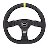 603-S D Series Steering Wheel Black with Yellow Center Stripe - image 1