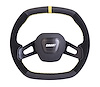 684 C8 Performance Steering Wheel, Yellow Center Stripe - image 1