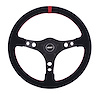 Suede Series Steering Wheel Black Anodized - image 1