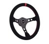 Suede Series Steering Wheel Black Anodized - image 2