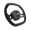 698 Performance Series Steering Wheel, 13.750 in, 1.500 in. Dish [Suede/Leather] - image 2