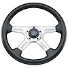 Elite GT Steering Wheel Hand Stitched Leather Grained Vinyl Grip - image 1