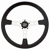 Formula GT 14" Steering Wheel Silver spokes, 3-1/2" dish