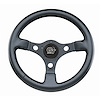 Formula GT 12" Steering Wheel Black spokes, 3" dish - image 1