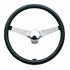 Black Foam Grip Steering Wheel 13-1/2" Diameter