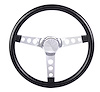 Black Foam Grip Steering Wheel 13-1/2" Diameter