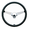 Black Foam Grip Steering Wheel 14-3/4" Diameter - image 1